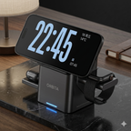 New Upgrade 3-in-1 Magnetic Wireless Charger Stand for iPhone 16/15/14/13 Series, Apple Watch & AirPods – Fast Charge Dock
