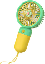 Small fan USB charging with lanyard, small cooling fan desktop cooling fan, summer outdoor personal