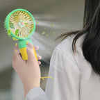 Small fan USB charging with lanyard, small cooling fan desktop cooling fan, summer outdoor personal