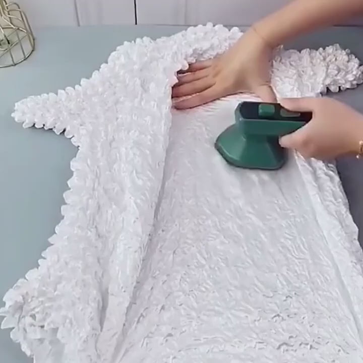 2-in-1 Portable Handheld Garment Steamer & Travel Iron | Dry & Wet Ironing | Compact Mini Press for Home & Travel